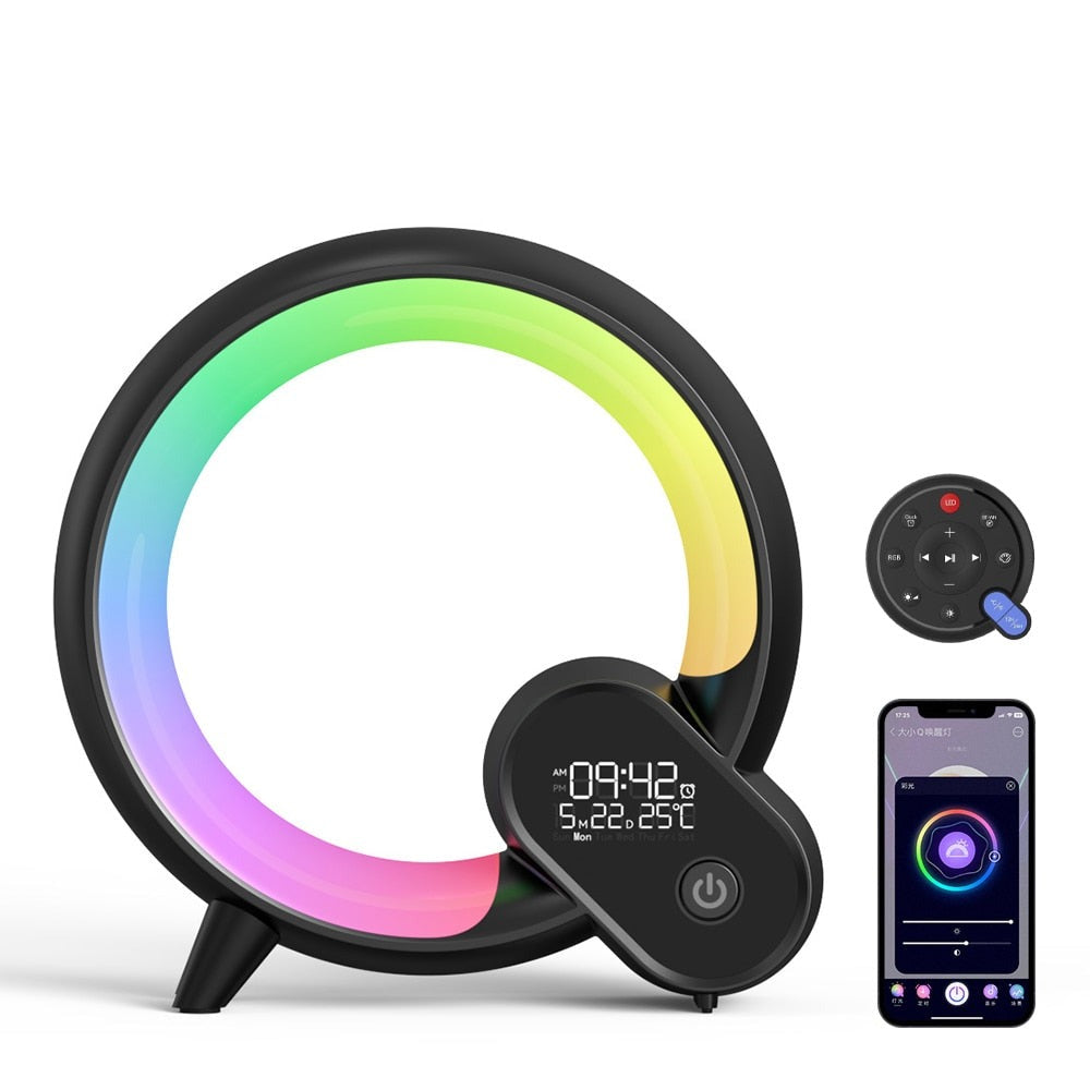 Smart Sunrise Night Light with Speaker