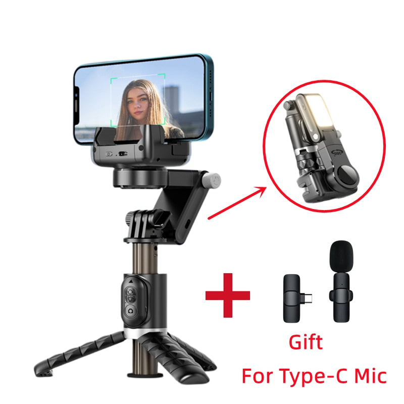 360° Follow Gimbal Selfie Tripod