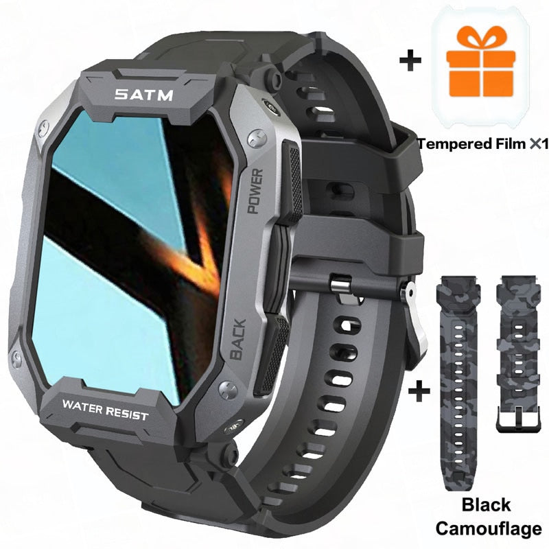 5ATM Military Smartwatch