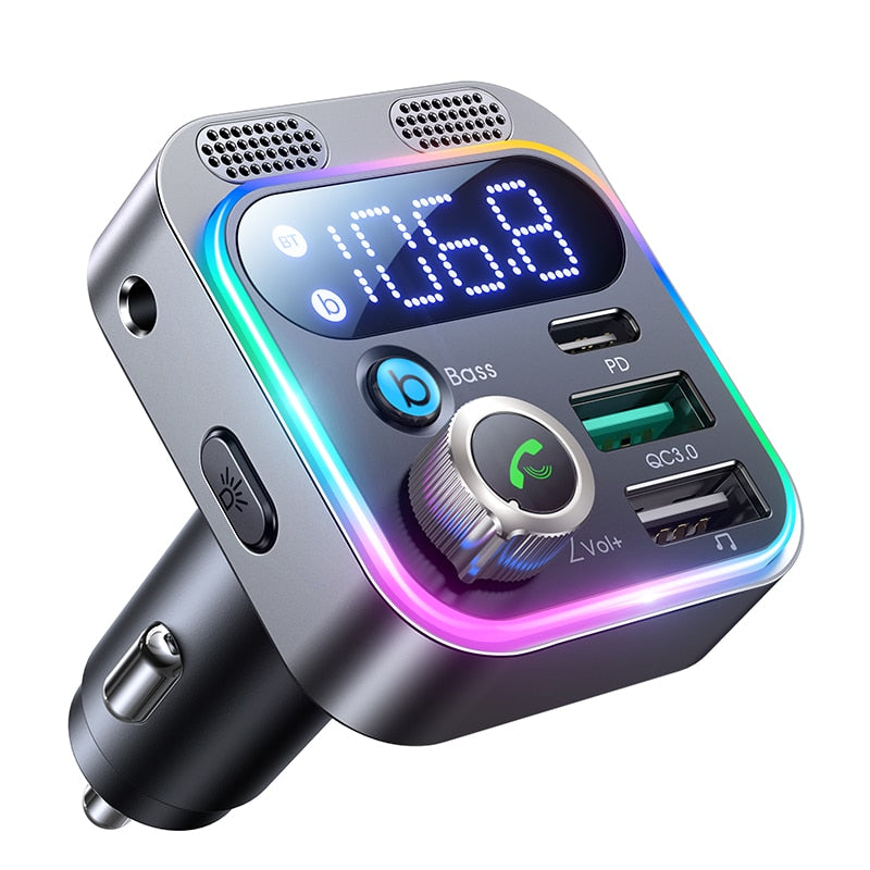 Advanced Car Bluetooth FM Transmitter