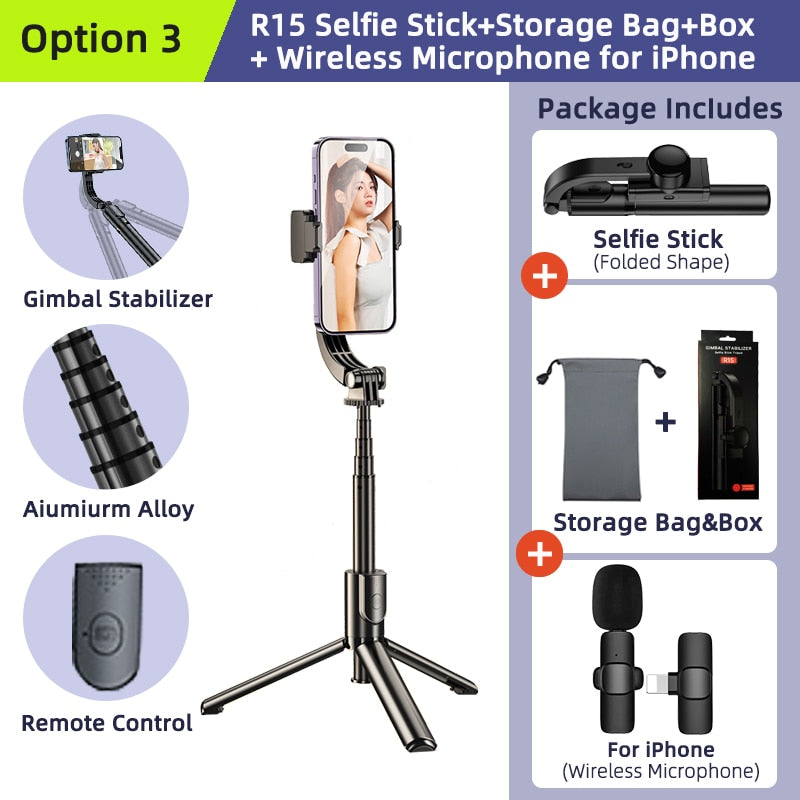 2023 Mobile Stabilizer with Bluetooth Remote