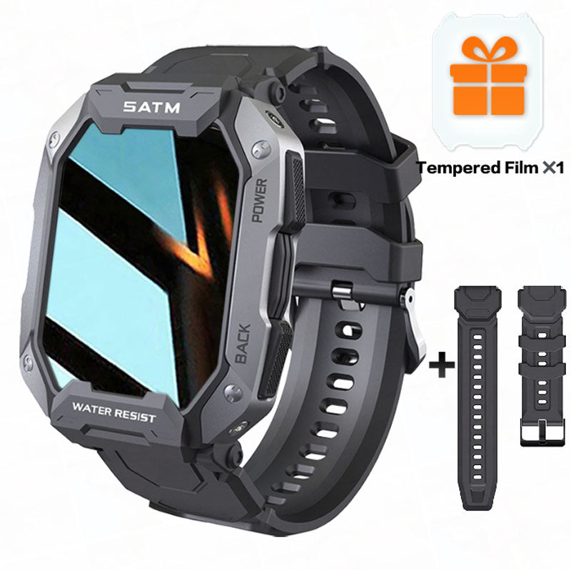 5ATM Military Smartwatch