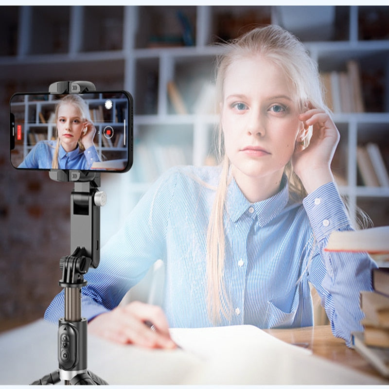 360° Follow Gimbal Selfie Tripod