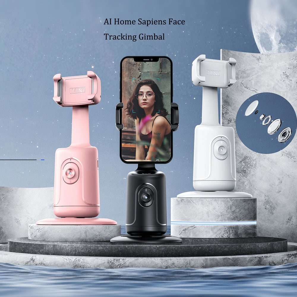 360° Auto Face Tracking Phone Holder