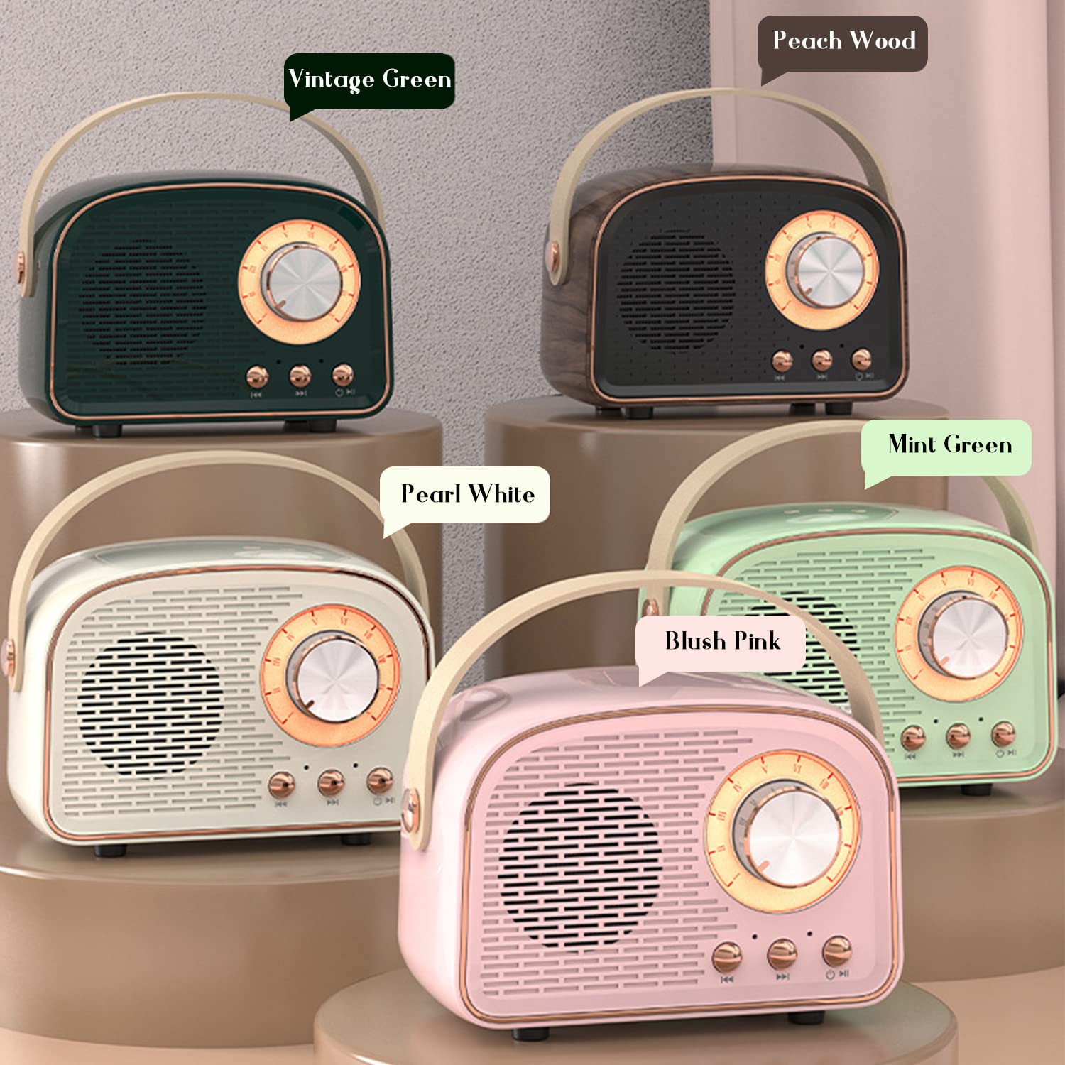 Cute Mini Speaker with FM Radio