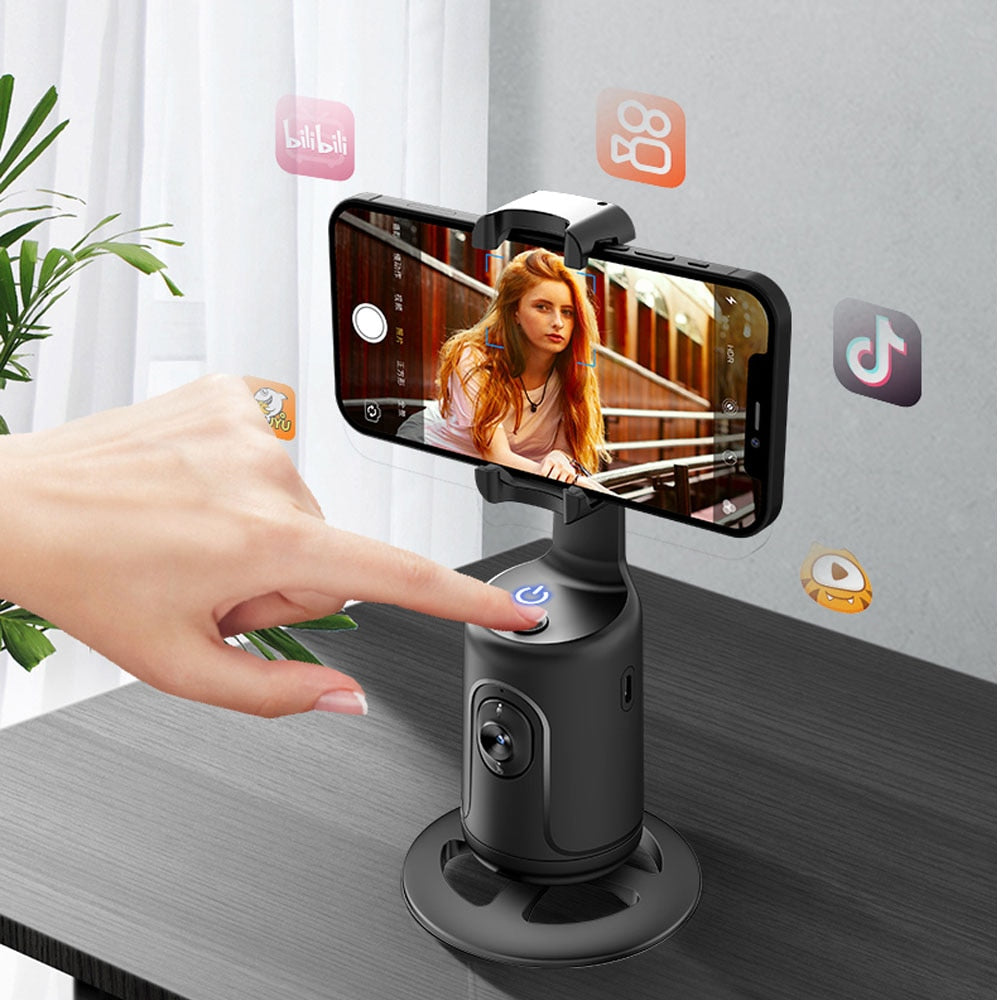 360° Auto Face Tracking Phone Holder