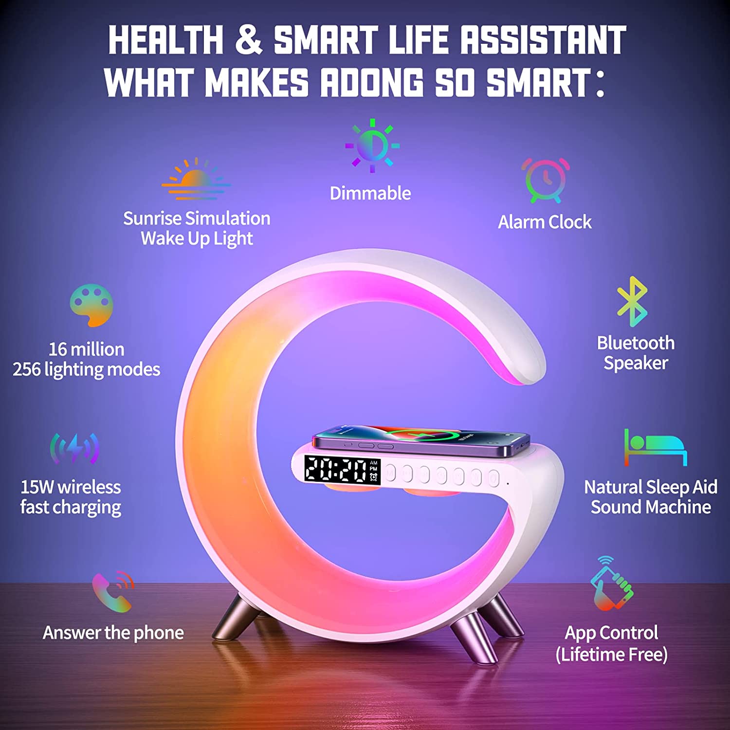 Smart Sunrise Speaker & Light