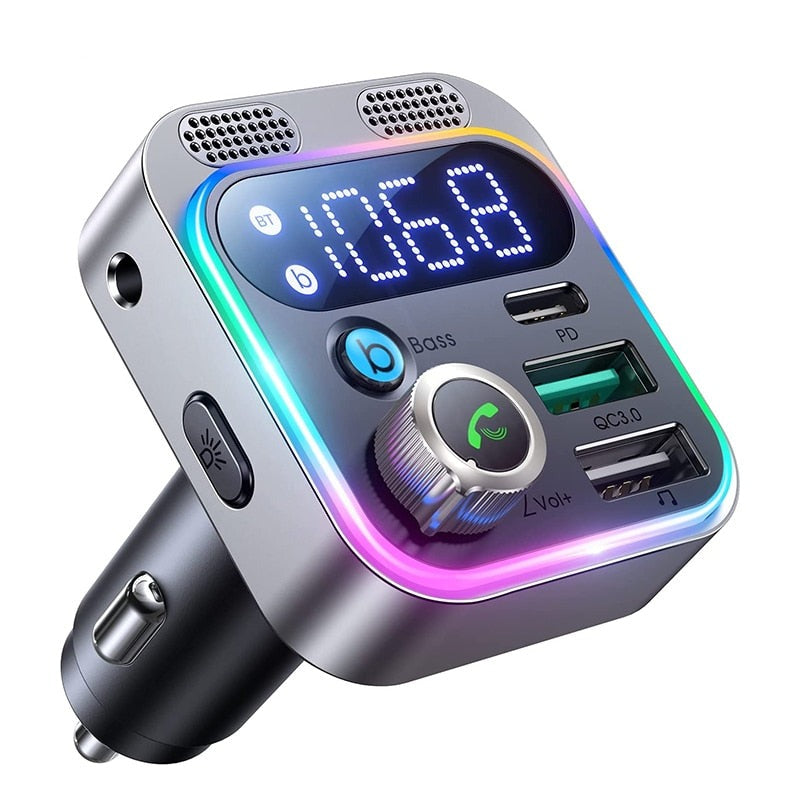 Advanced Car Bluetooth FM Transmitter