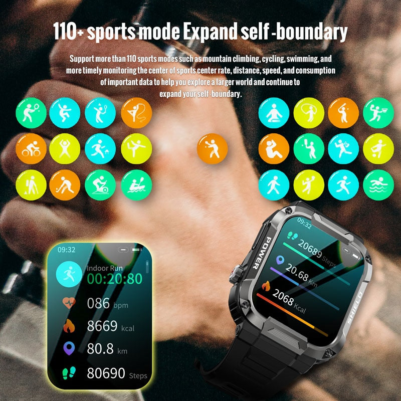 Rugged Military Smartwatch