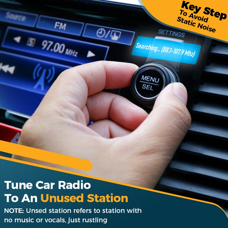 Advanced Car Bluetooth FM Transmitter